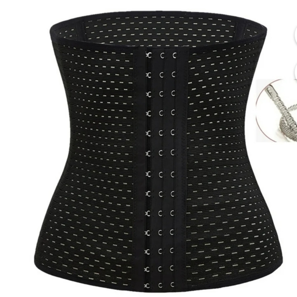 Black Corset Style Waist Trainer